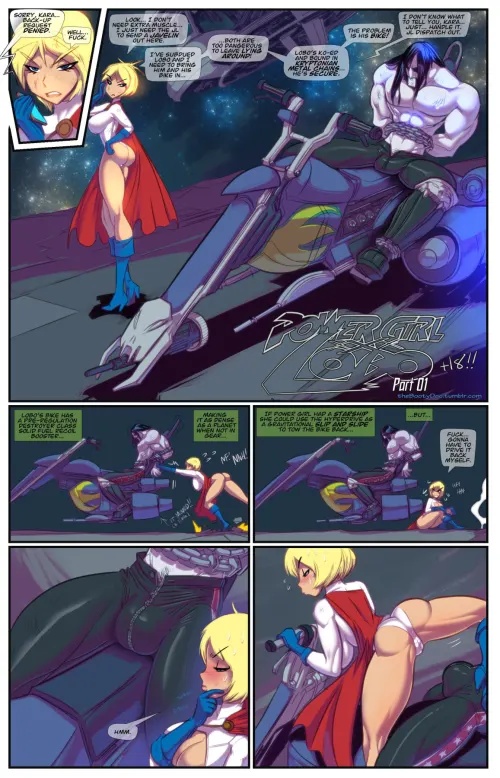 Power Girl XXX Lobo  (Chapter 01)