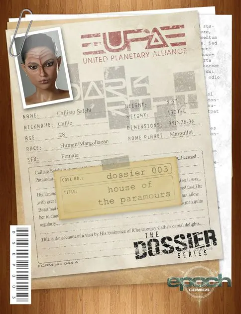 The Dossier  (Chapter 03 - House Of The Paramours)