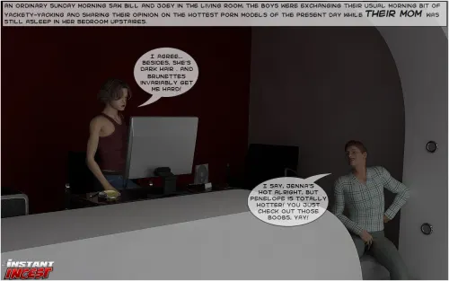 Inst Incest Comics  (Chapter 14 - Sons Seducing Hot Momma)