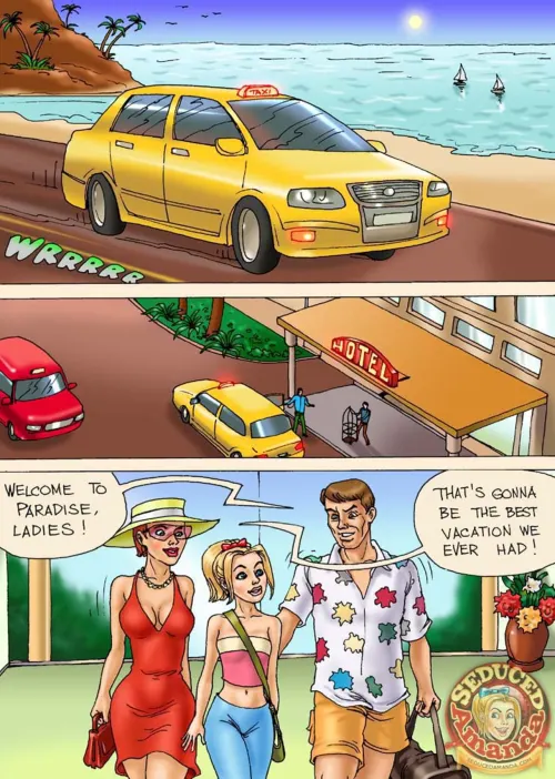 Seduced Amanda  (Chapter 10 - Caribbean Vacation)