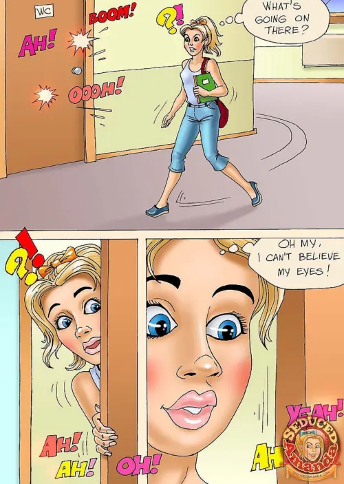 Seduced Amanda  (Chapter 12 - College Punishment)
