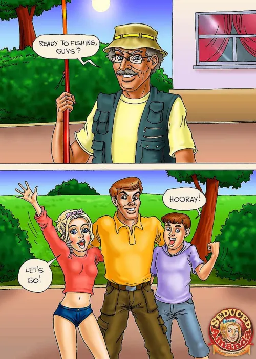 Seduced Amanda  (Chapter 05 - A Lovely Fishing)