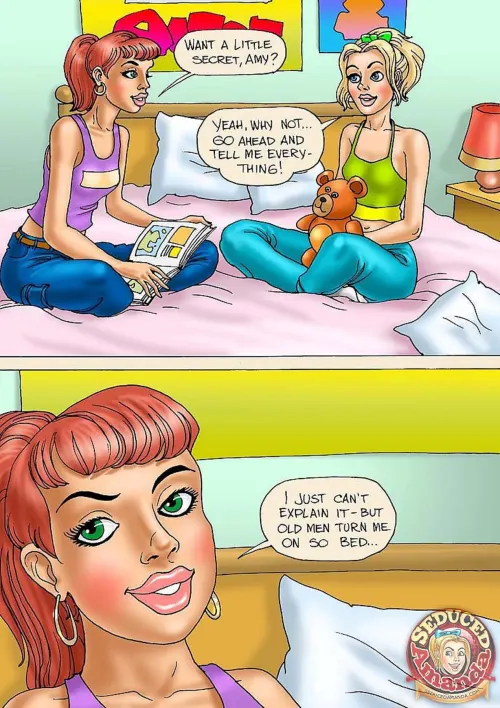 Seduced Amanda  (Chapter 18 - Grandpa Does His Best)