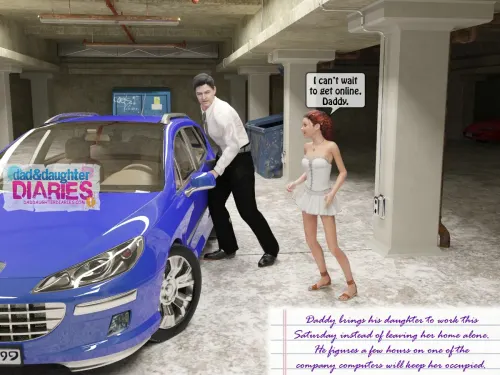 Dad And Daughter Diaries  (Chapter 05 - Computer)