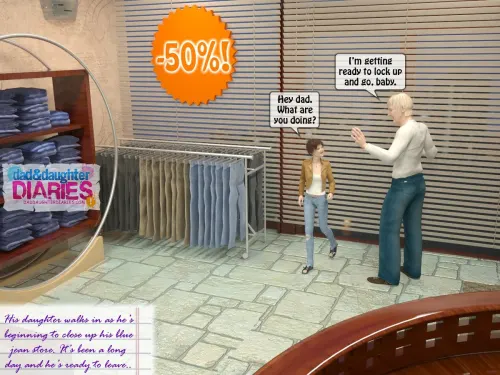 Dad And Daughter Diaries  (Chapter 11 - Father/s Shop)