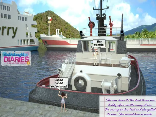 Dad And Daughter Diaries  (Chapter 15 - My Dad Was A Sailor)