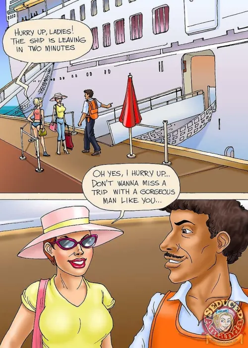 Seduced Amanda  (Chapter 15 - Going Crazy On A Cruise)