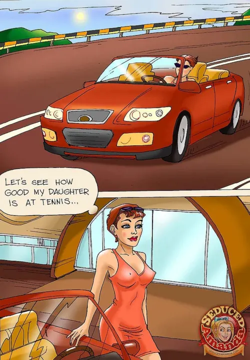 Part 32 – Seduced Amanda  (Chapter 32 - Tenis Training)