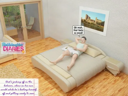 Dad And Daughter Diaries  (Chapter 02 - Jerk Off)