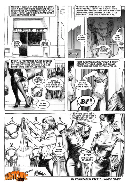 My Feminization  (Chapter 02 - Her New Job)