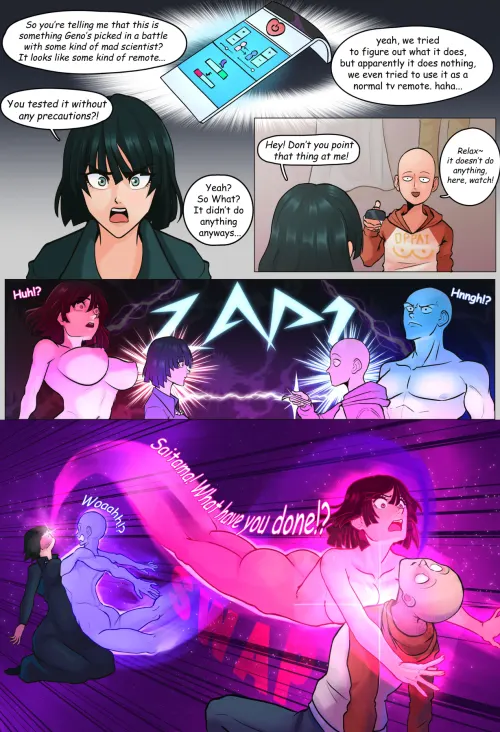 Fubuki & Saitama Bodyswapped! One Punch Man  (Chapter 01)