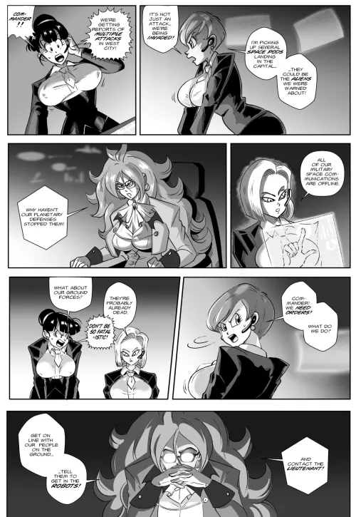 Control Room - InvasionDragon Ball Z  (Chapter 01)