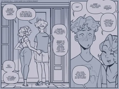 Mom Son Club  (Chapter 01)