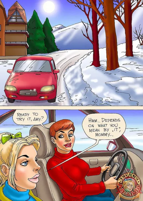 Part 29 – Seduced Amanda  (Chapter 29 - Sexy Skiing)