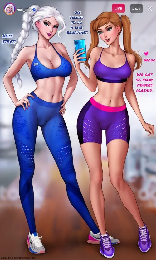 How To Train Your Ass With Elsa Frozen  (Chapter 05 - Futanari X-ray)