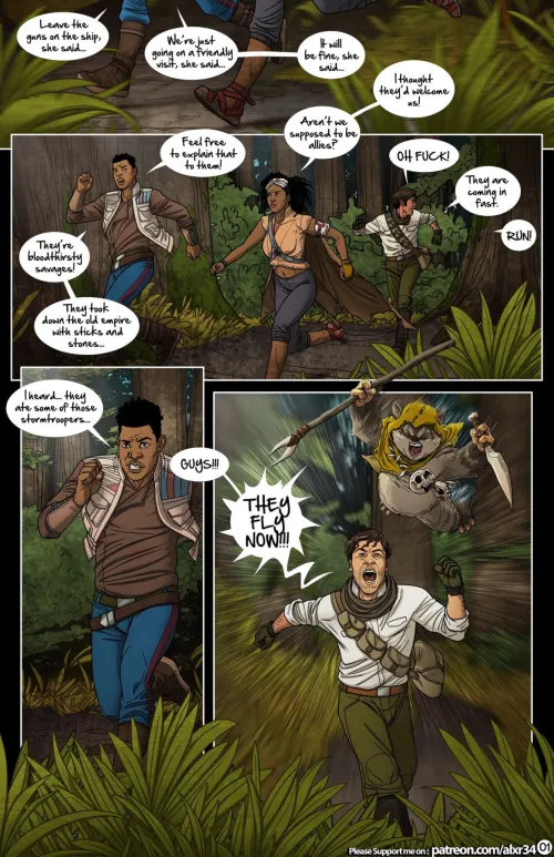 A Complete Guide To Wookie Sex - Star Wars  (Chapter 05)