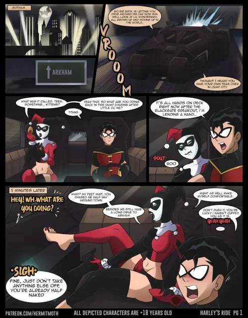 Harley/s RideBatman  (Chapter 01)