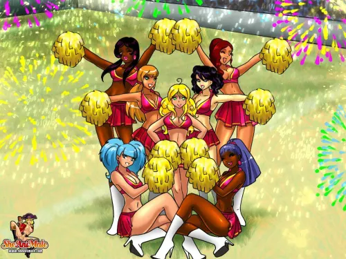 Part 76 – Anime Style Comics  (Chapter 076 - Taking On The Cheerleading Squad)