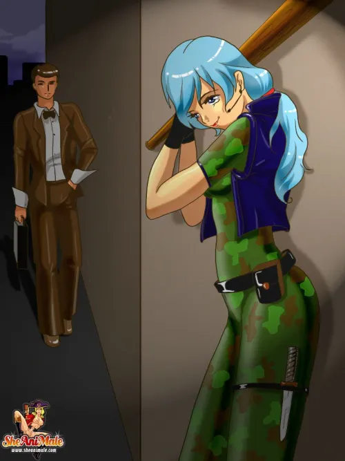 Part 75 – Anime Style Comics  (Chapter 075 - T-girl Spy)