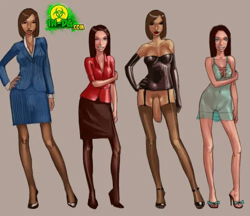 IDG Sketches And Pin-ups  (Chapter 01 - Alexis/ Weekend Conference)