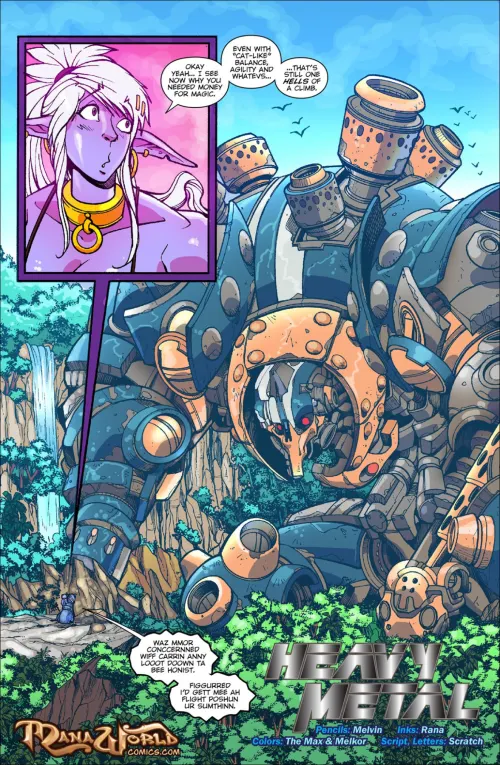 Main Comic Series  (Chapter 16 - Heavy Metal)