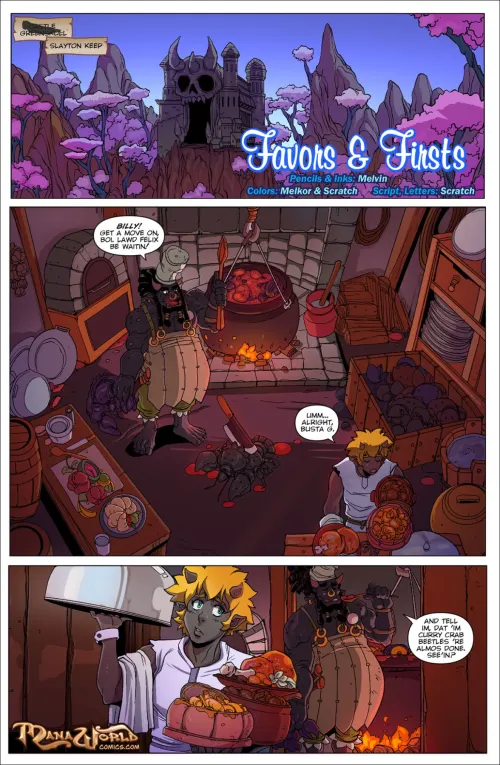 Main Comic Series  (Chapter 20 - Favors And Firsts)