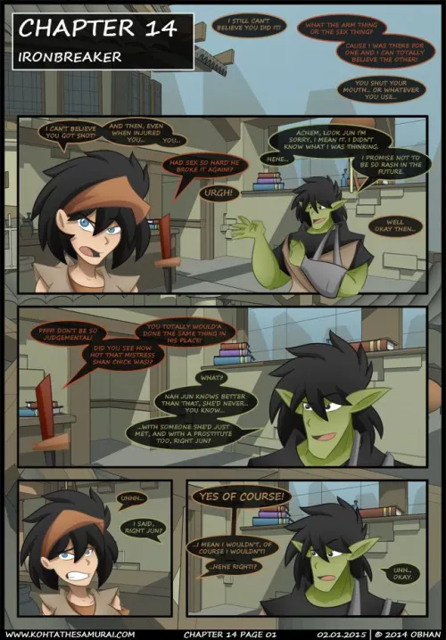 Kohta The Samurai  (Chapter 14 - Iron Breaker)