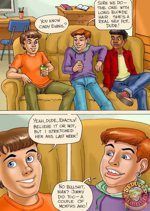 Seduced Amanda  (Chapter 22 - My Brother And His Friends)