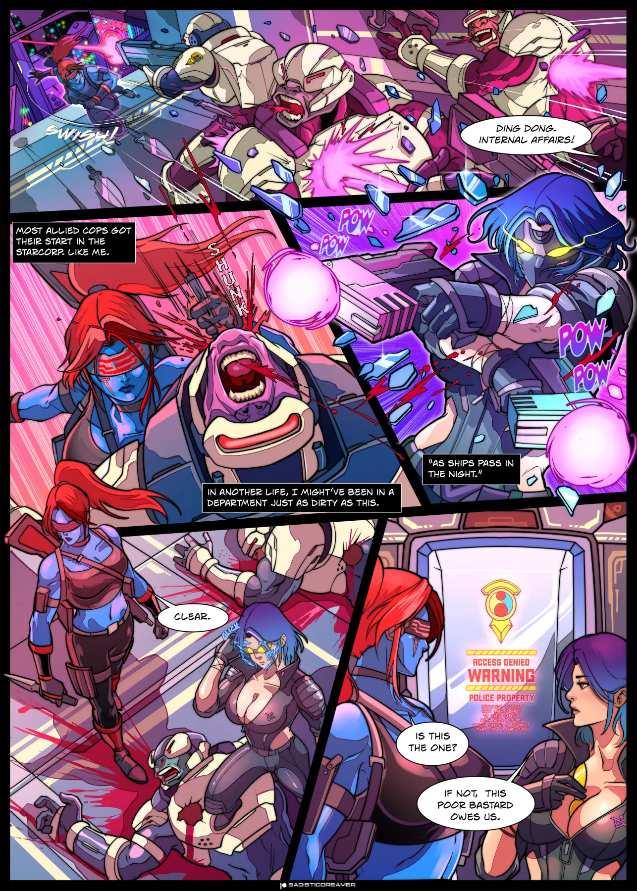 Yuki: Space Assassin  (Chapter 002) — page 6