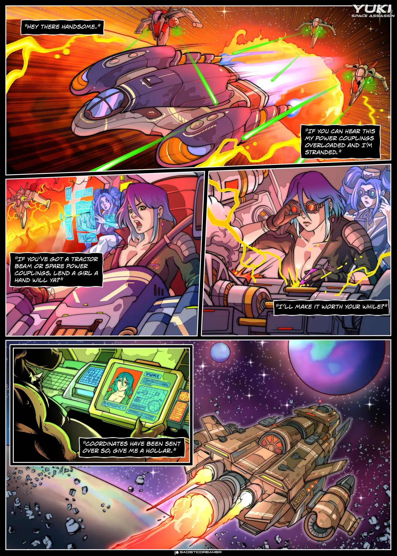Yuki: Space Assassin  (Chapter 003) — page 2