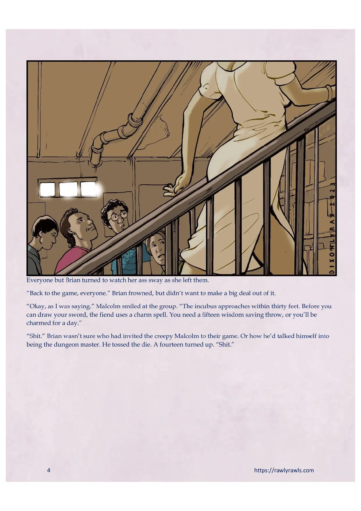 Roll Ten For A Save  (Chapter 01) — page 4