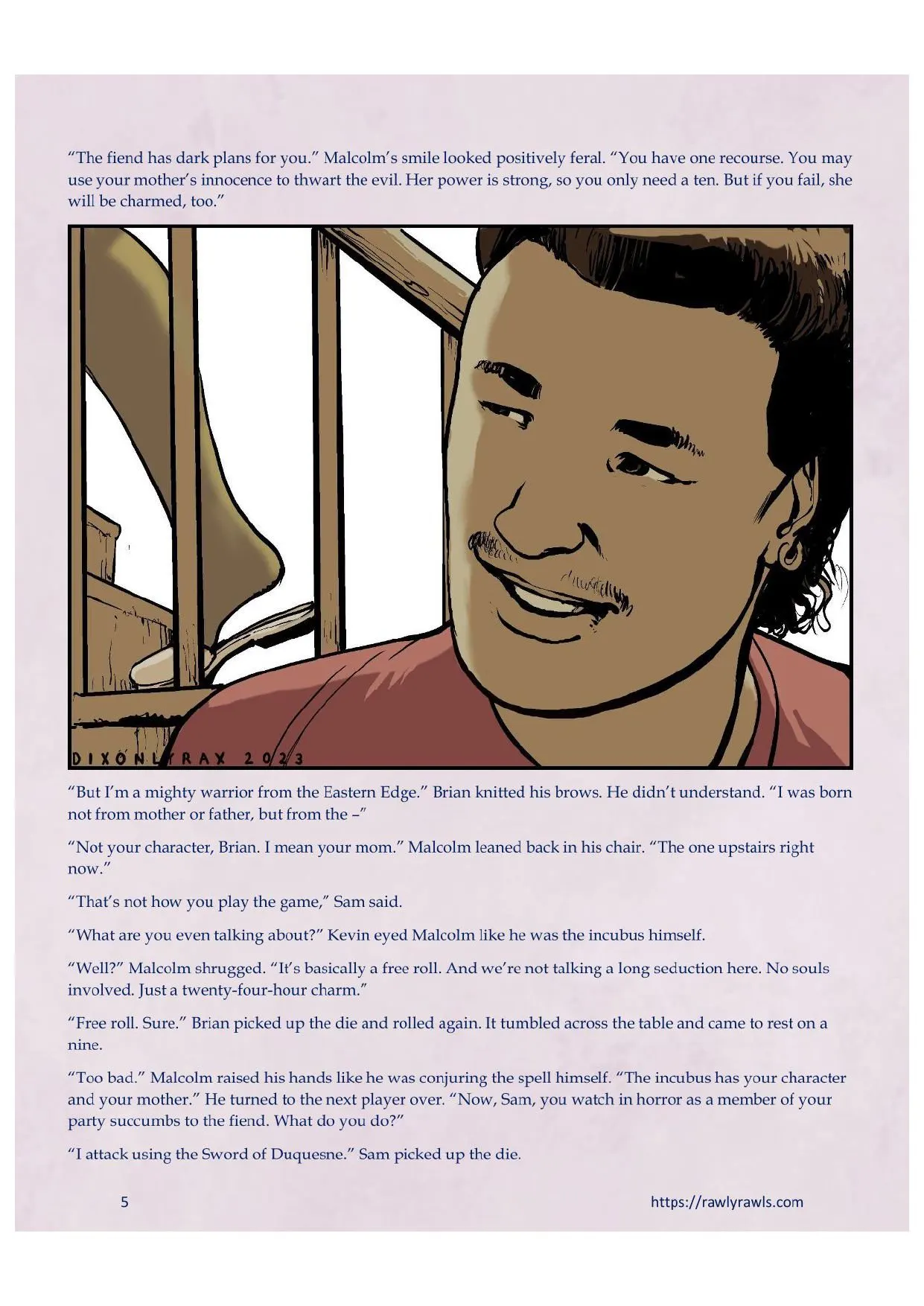Roll Ten For A Save  (Chapter 01) — page 5