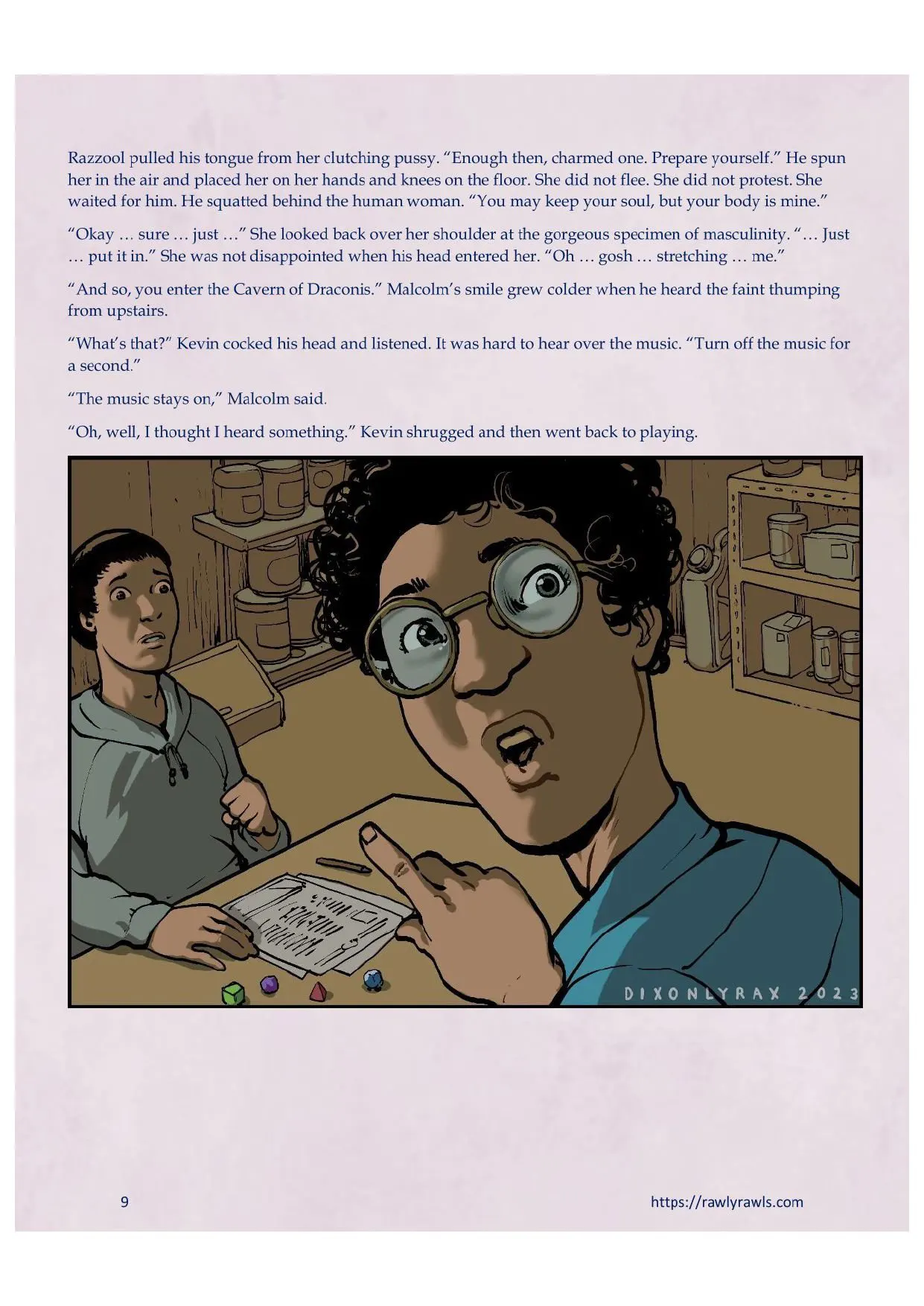 Roll Ten For A Save  (Chapter 01) — page 9
