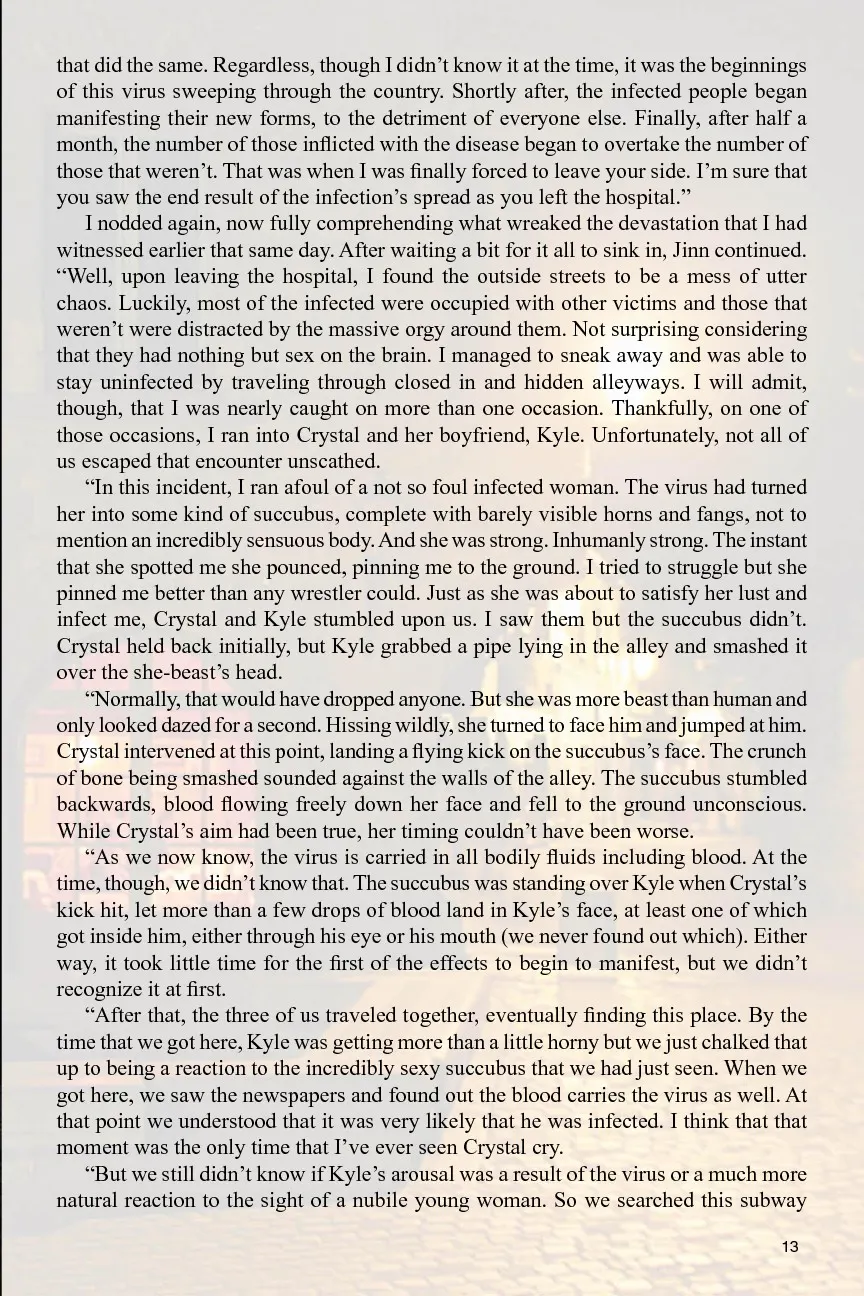One Month Later  (Chapter 01) — page 16
