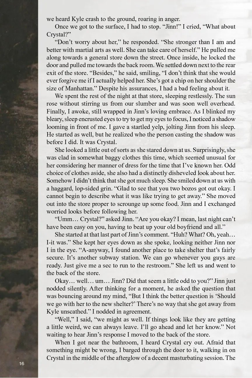 One Month Later  (Chapter 01) — page 19