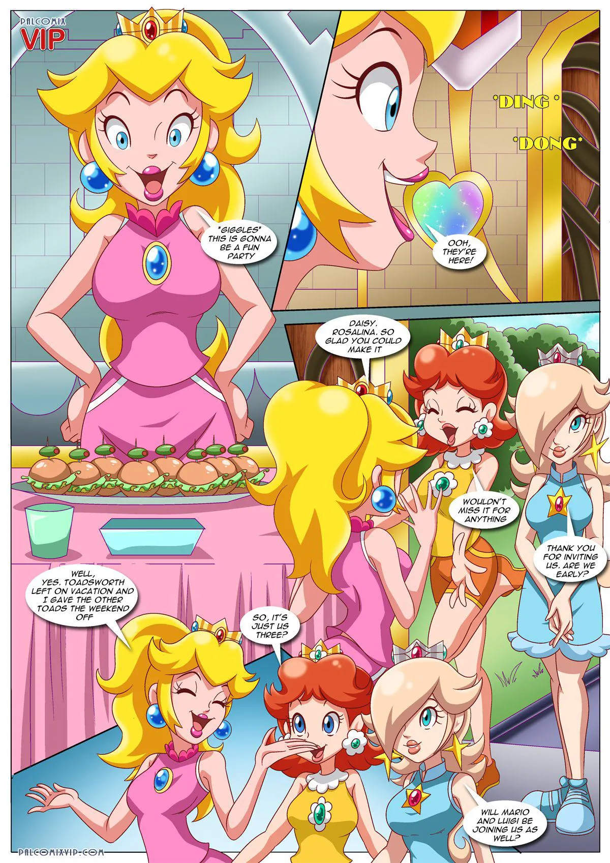 Peachy Party  (Chapter 1) — page 2