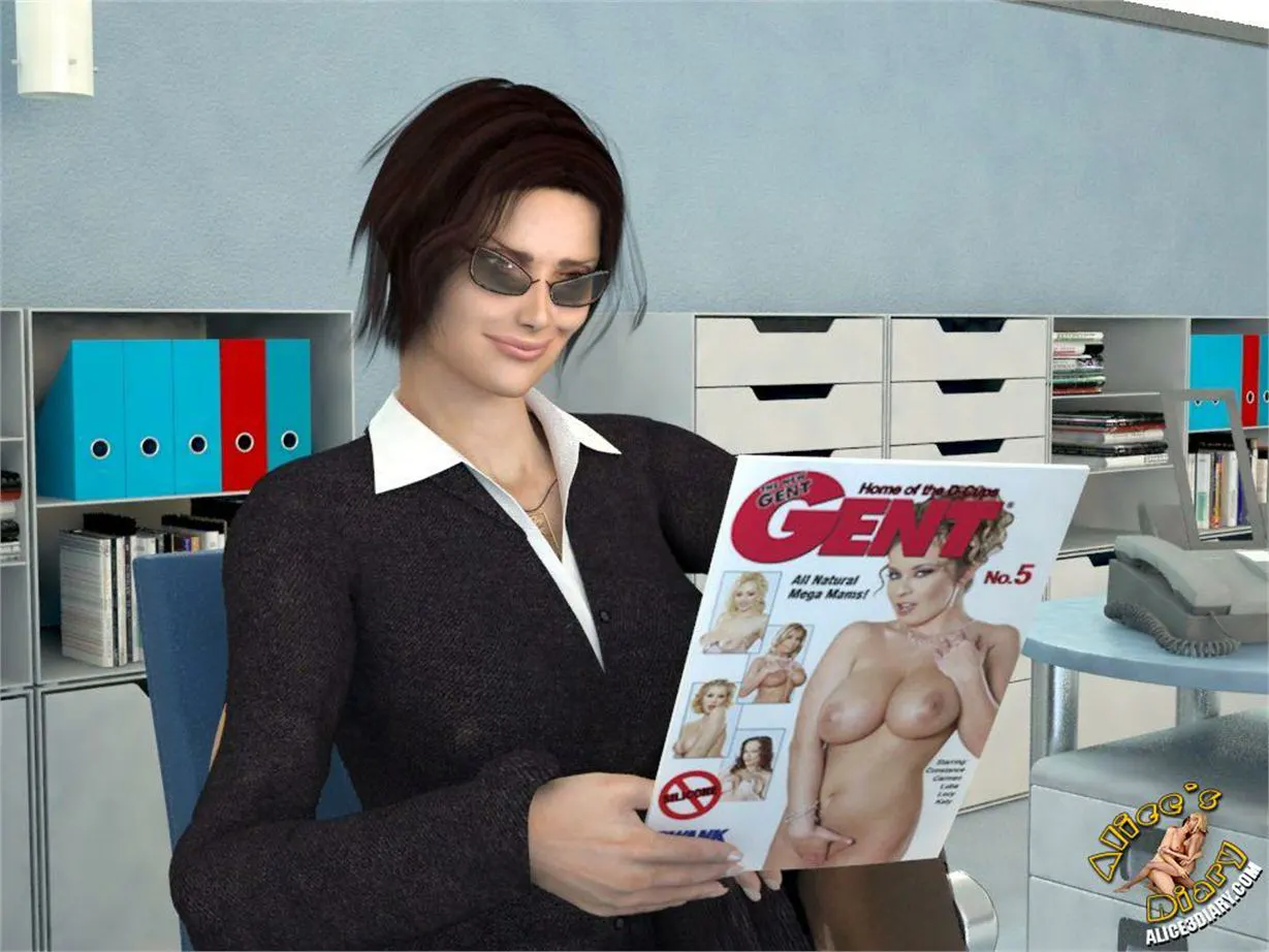 Alice/s Diary  (Chapter 11 - How Alice Played With Lady Boss In Lesbian Game) — page 1