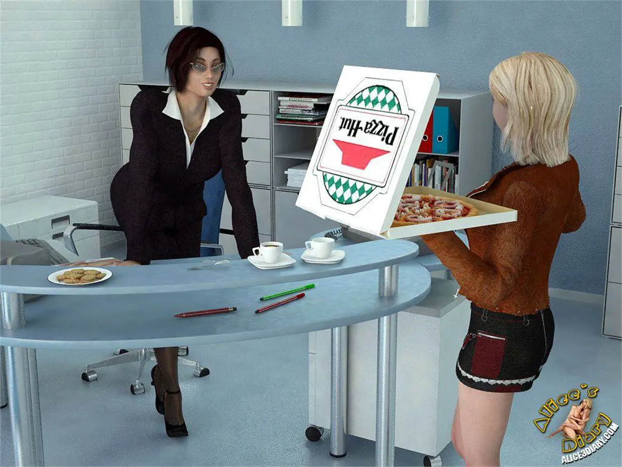 Alice/s Diary  (Chapter 11 - How Alice Played With Lady Boss In Lesbian Game) — page 3