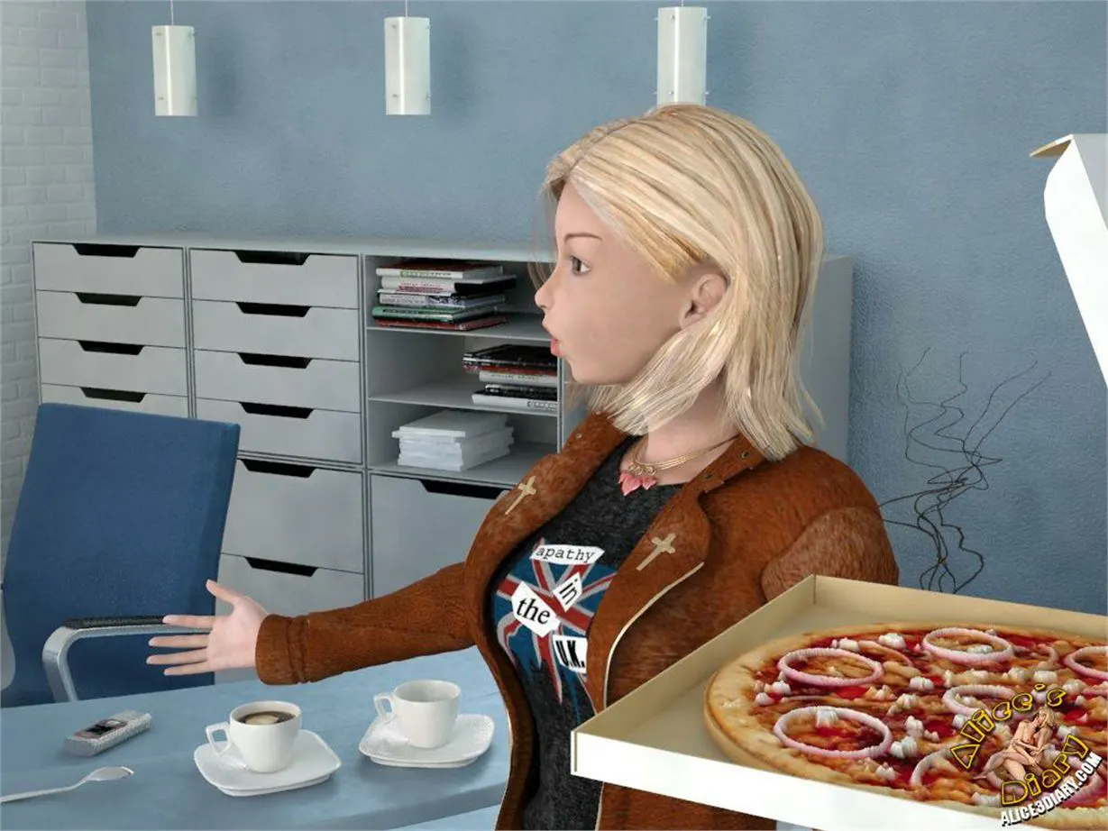 Alice/s Diary  (Chapter 11 - How Alice Played With Lady Boss In Lesbian Game) — page 5