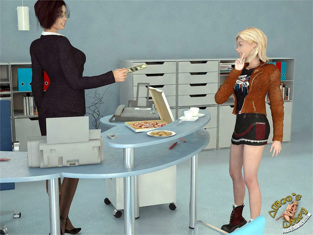 Alice/s Diary  (Chapter 11 - How Alice Played With Lady Boss In Lesbian Game) — page 6