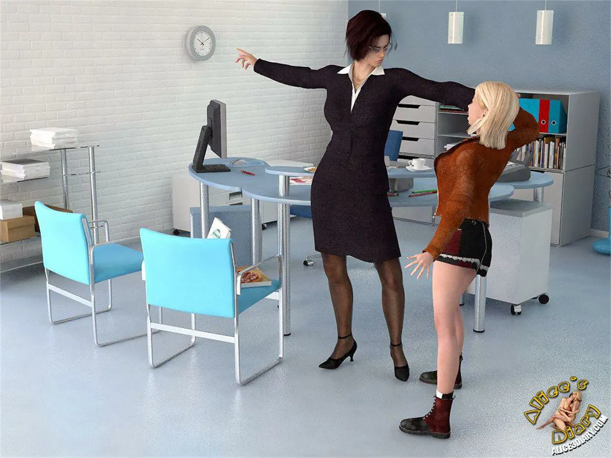 Alice/s Diary  (Chapter 11 - How Alice Played With Lady Boss In Lesbian Game) — page 7