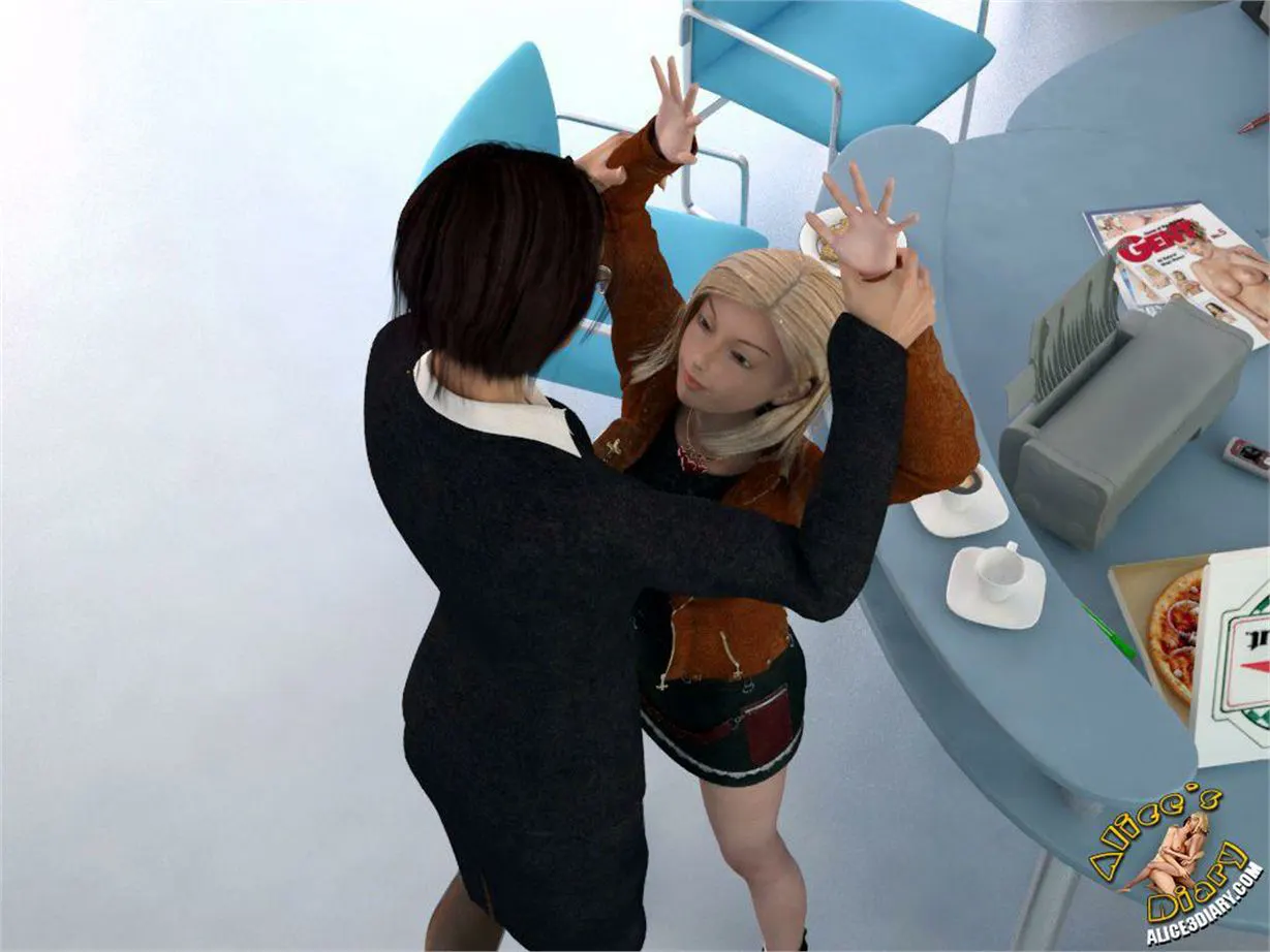 Alice/s Diary  (Chapter 11 - How Alice Played With Lady Boss In Lesbian Game) — page 10