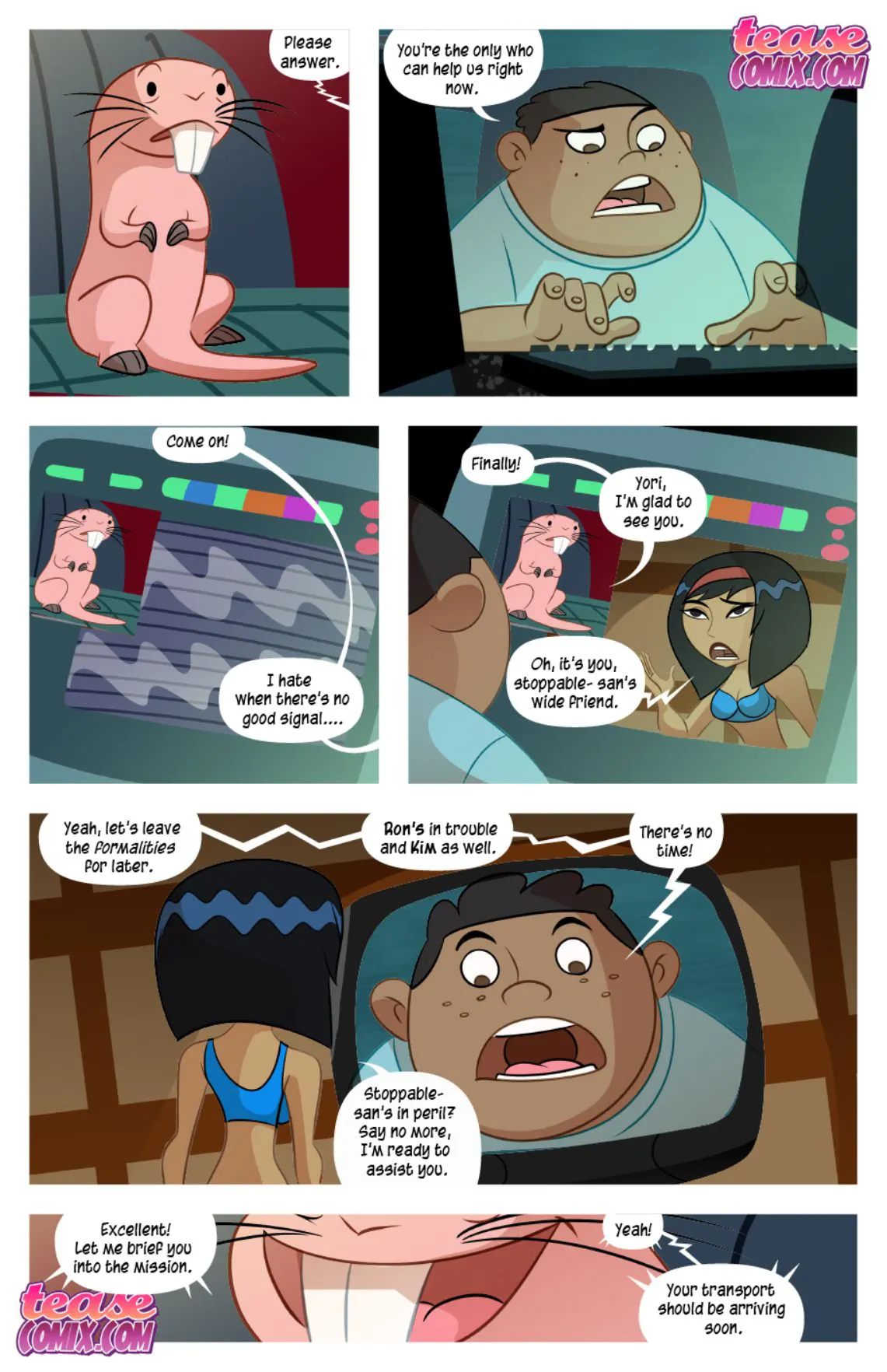 Kim Vs. Kaa  (Chapter 3) — page 13