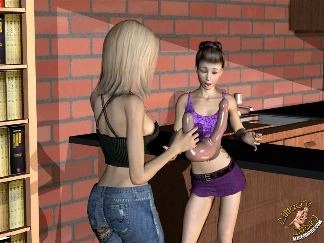 Alice/s Diary  (Chapter 57 - Two Girlfriends And One Dildo) — page 5