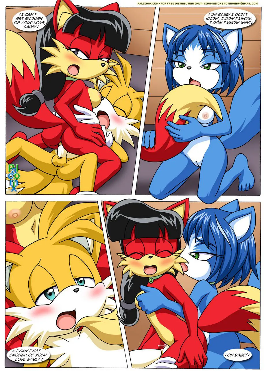 FoXXXes - Star Fox , Sonic The Hedgehog  (Chapter 01) — page 32