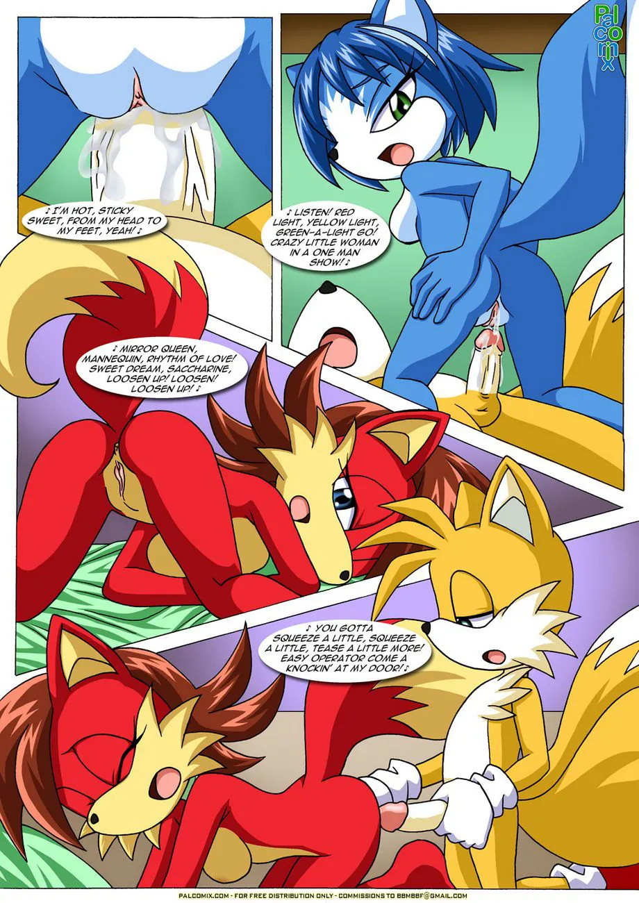 FoXXXes - Star Fox , Sonic The Hedgehog  (Chapter 01) — page 36