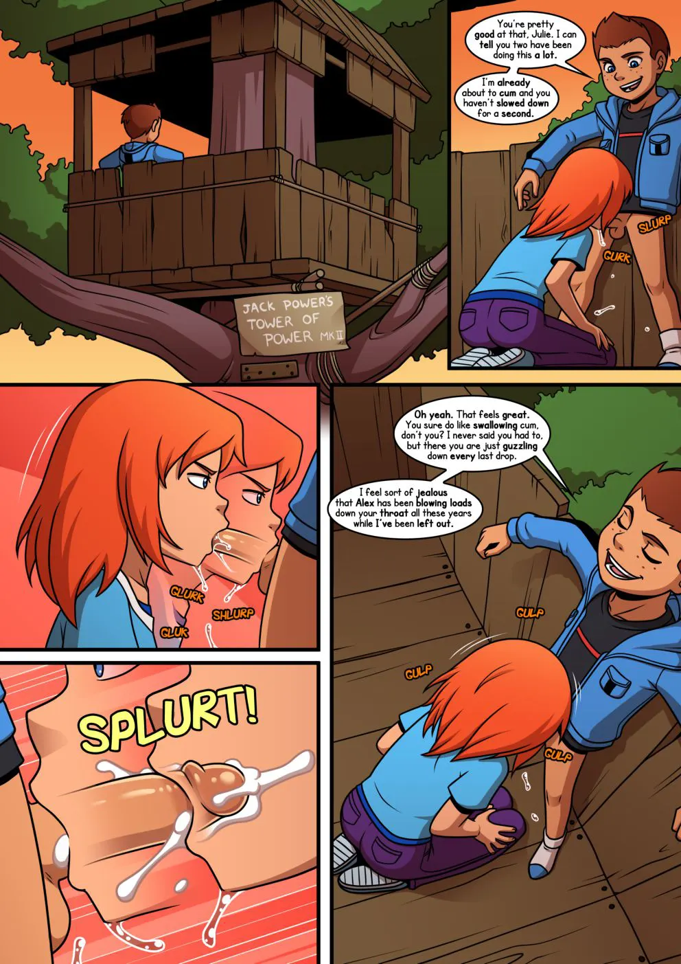 Butt Sextortion - Power Pack  (Chapter 01) — page 1