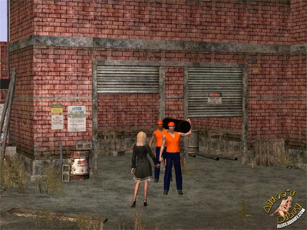 Alice/s Diary  (Chapter 47 - Gang Bang In The Industrial Interior) — page 17