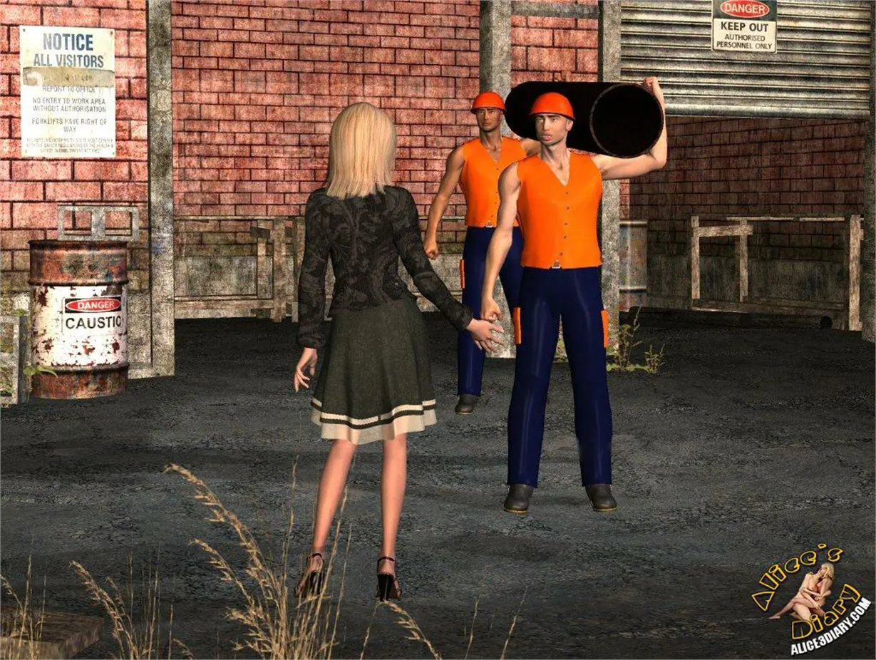 Alice/s Diary  (Chapter 47 - Gang Bang In The Industrial Interior) — page 18