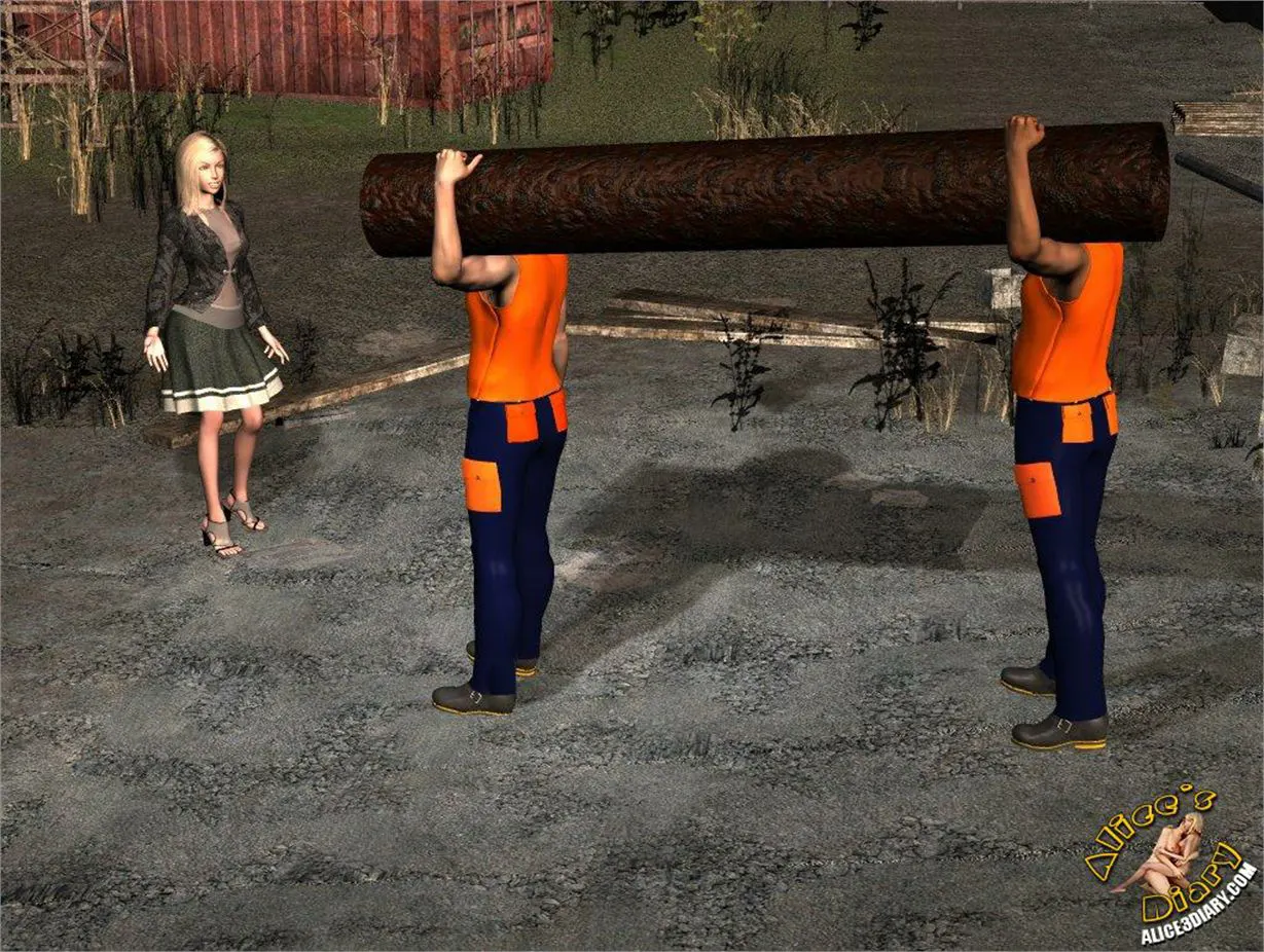Alice/s Diary  (Chapter 47 - Gang Bang In The Industrial Interior) — page 19